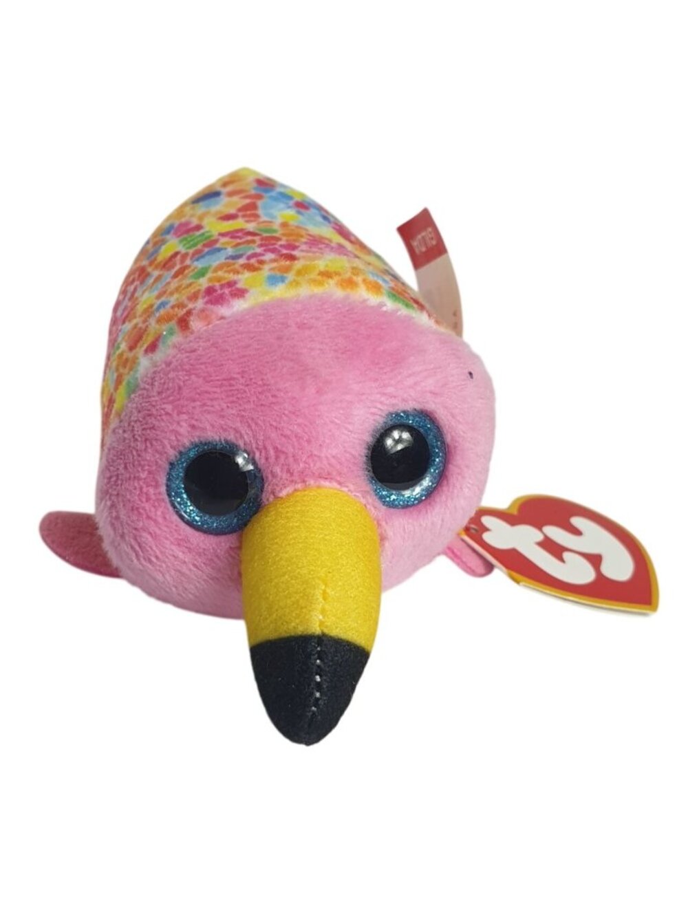 Ty Beanie Boo Gilda The Flamingo McDonald's Plush Pink Feb 26 2019 Version 2
